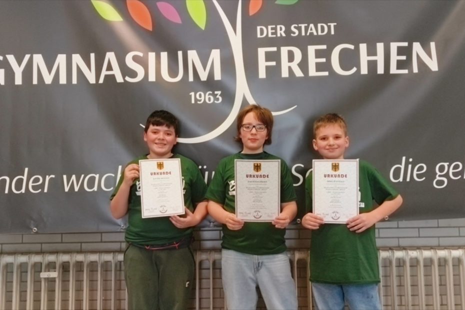 Großer Erfolg beim Bolyai-Mathematikwettbewerb