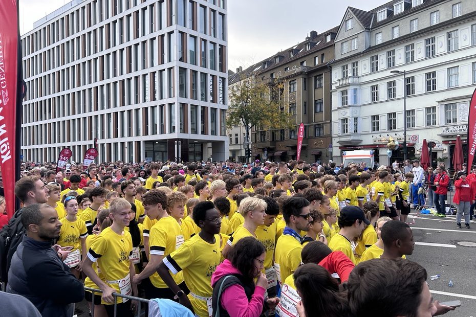 Vier Staffeln, starke Zeiten und Platz 5 beim Schulmarathon